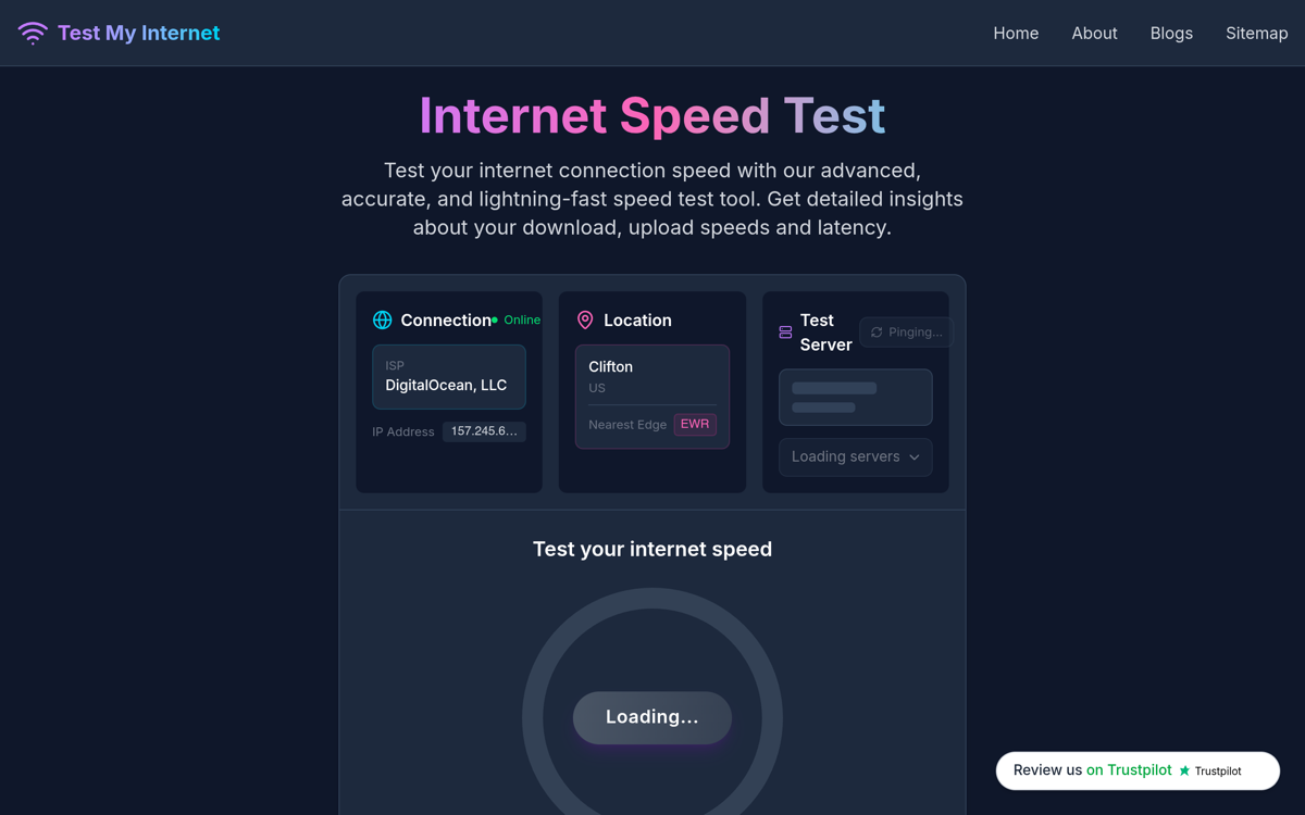 Test My Internet
